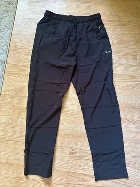 Men’s Black SureNow Men's Lightweight Athletic Joggers